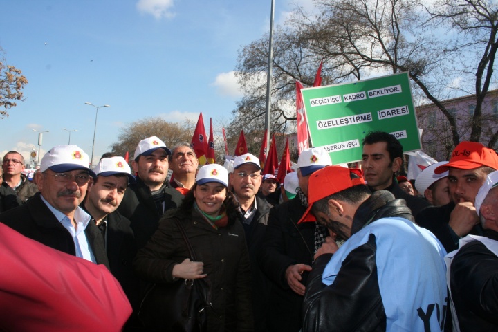 2014 Ocak / Ankara / Yatağan Özelleştirme Protesto Eylemi