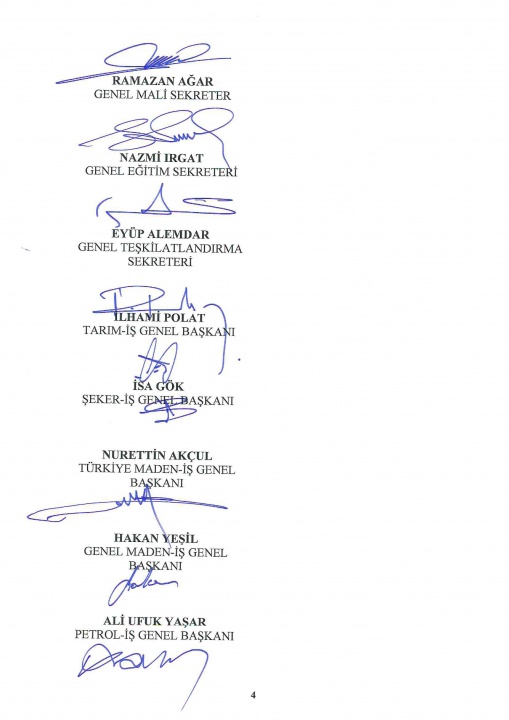 Kamu Toplu İş Sözleşmeleri Çerçeve Anlaşma Protokolü İmzalandı...